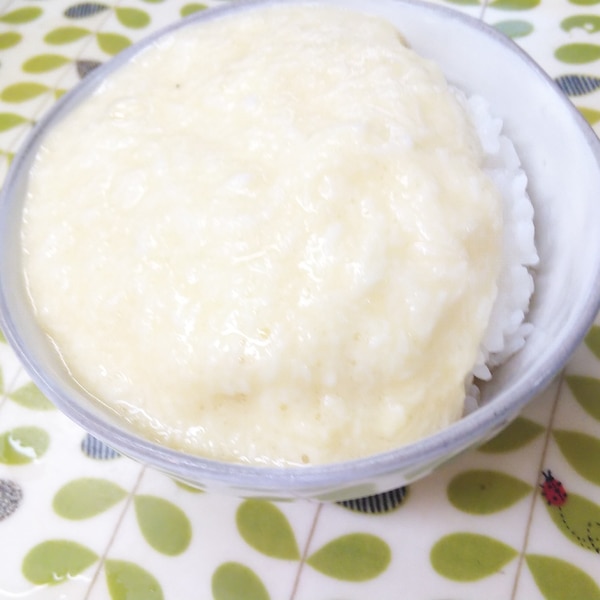 白だしと卵で簡単な麦とろご飯 たまごとろろご飯 の作り方