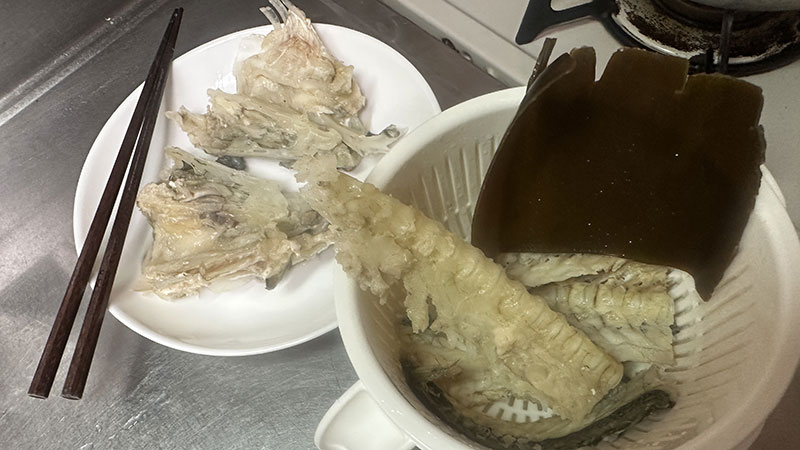 冷麺風白だしそうめん