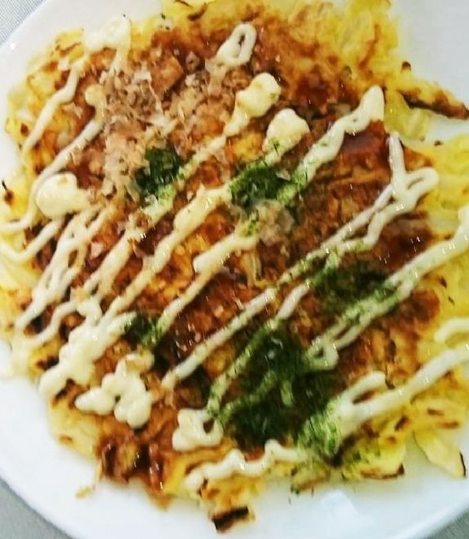 キャベツもりもりお好み焼き風