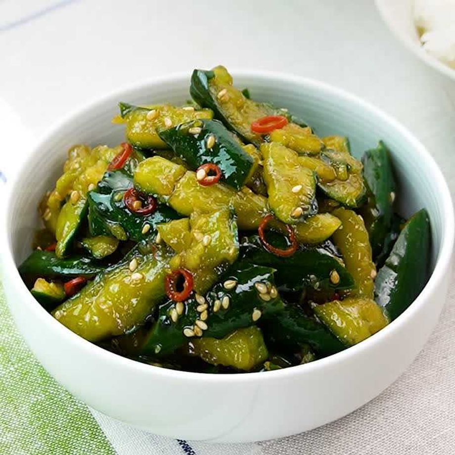 『たたききゅうりのピリ辛漬け』