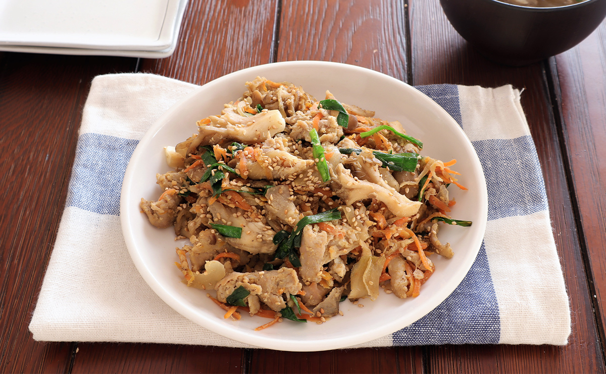 下味冷凍で作り置き 豚肉でプルコギ風