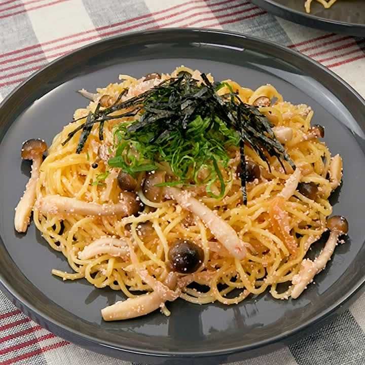 シンプル具材のパスタ焼きそば