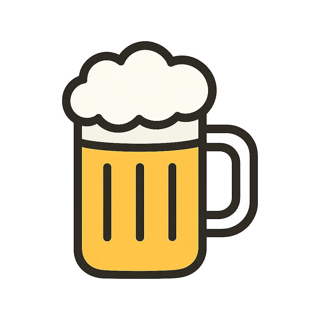 ビールジョッキで乾杯！イラストゆちのへやyuchi_suzuriのクリアファイル通販 ∞ SUZURI スズリ