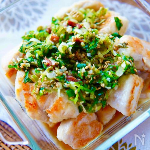 大葉たっぷりのタレがうまい！やわらかジューシー鶏むねおかずクックパッドニュース