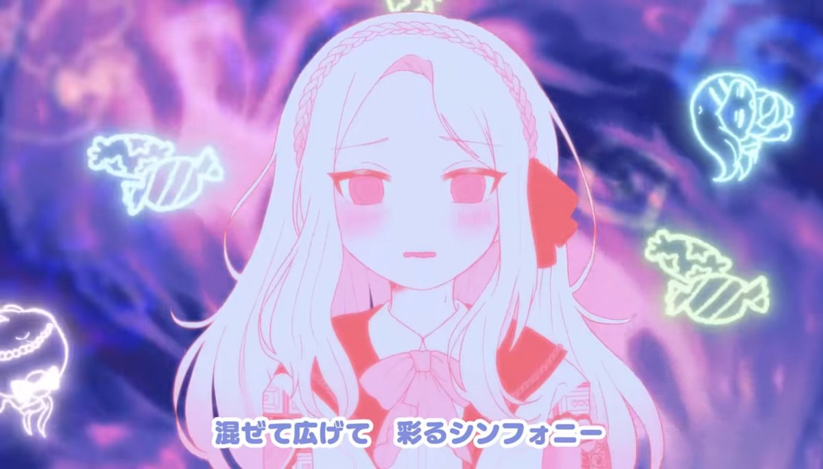 学園アイドルマスターのバレンタイン楽曲『ハッピーミルフィーユ 』 の映像・イラスト・アニメーションを作りました！これ、本気のやつだから！沢山見て貰えたら嬉しいです✪学マス 🍫