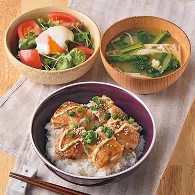 鶏の照りマヨ丼