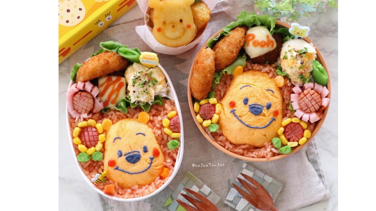 子供も喜ぶ！レンジで簡単！ハロウィンオムライス弁当の作り方