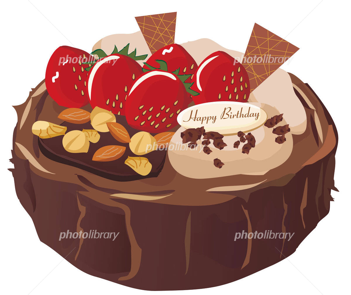 ホールケーキのイラストかわいいフリー素材集 いらすとや