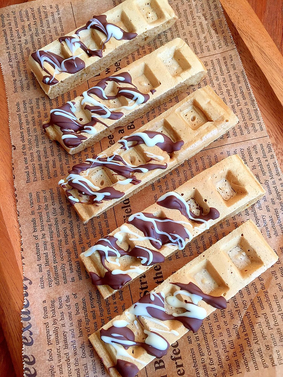 ホットケーキミックスで作る簡単ワッフル