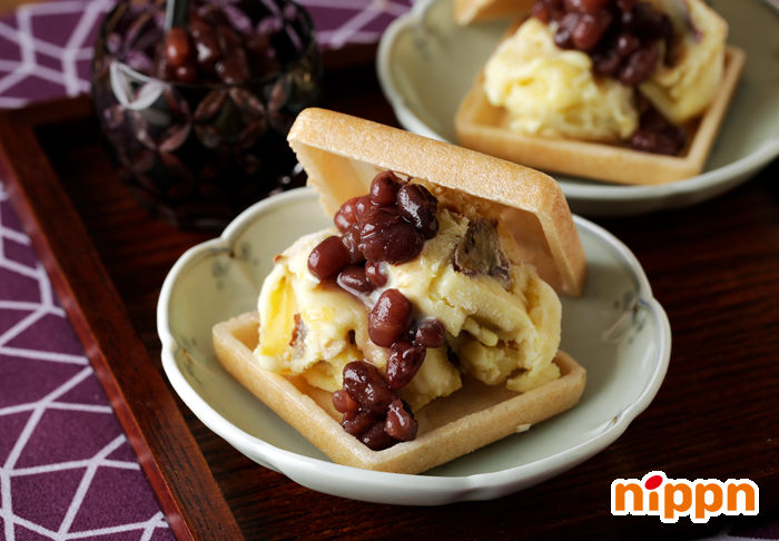 もしも最中が残ったら？ あんバター、カフェオレ汁粉、アイスクリームサンド。和菓子をおいしく食べきるレシピその３さんたつ by 散歩の達人