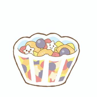 フルーツポンチ イラスト