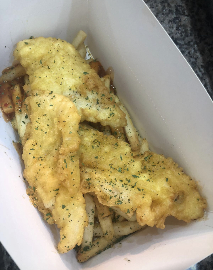 揚げずに作るフィッシュ&チップス風 - ごはん便り