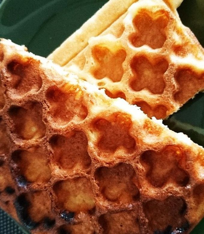 バニラワッフル