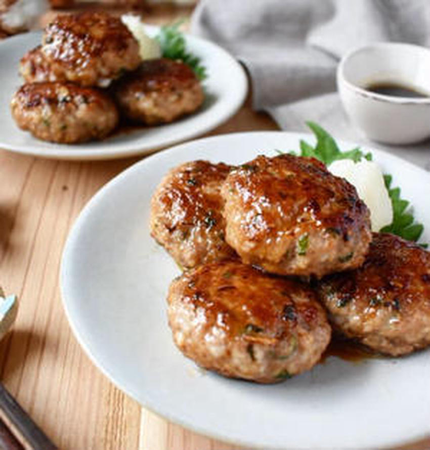 大葉香る 豚ひき肉のつくね