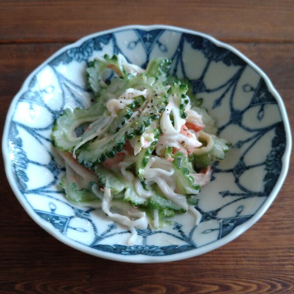 大根とかにかまのマヨサラダ