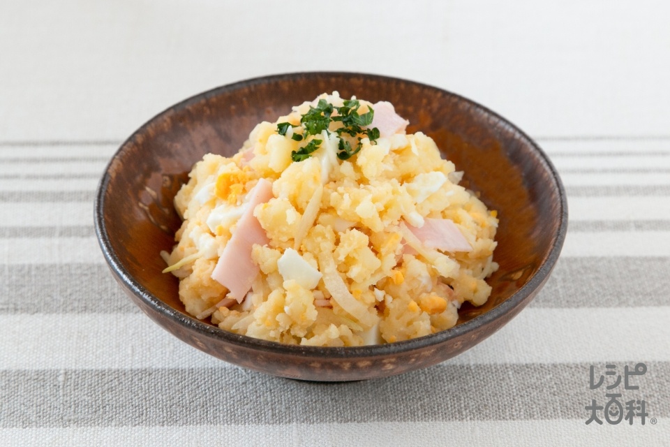 シャキシャキ じゃがいもとピーマンのきんぴら