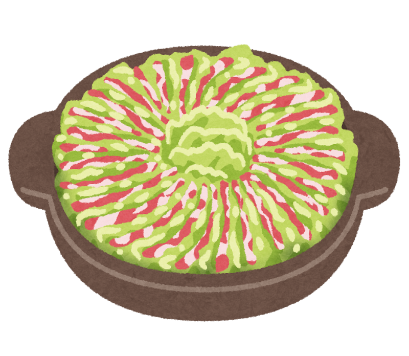 土鍋に入った、おでんの無料イラストイラストセンタ