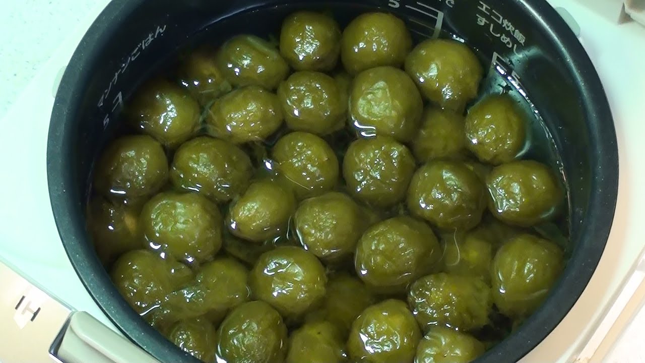 炊飯器で失敗しない梅シロップの作り方時短簡単！簡単レシピ