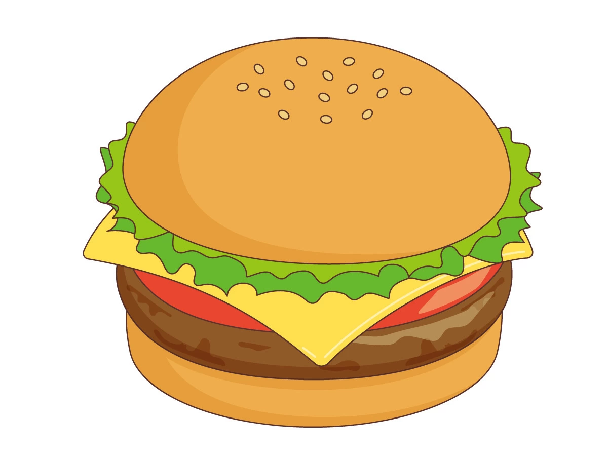 ハンバーガーの具材のイラスト 肉かわいいフリー素材集 いらすとや
