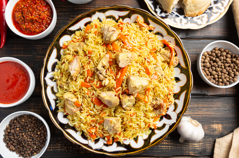 レシピ トルクメニスタン料理 トルクメン・パロウ シュルパキニーさんの毎日が楽しい家庭料理のトライ