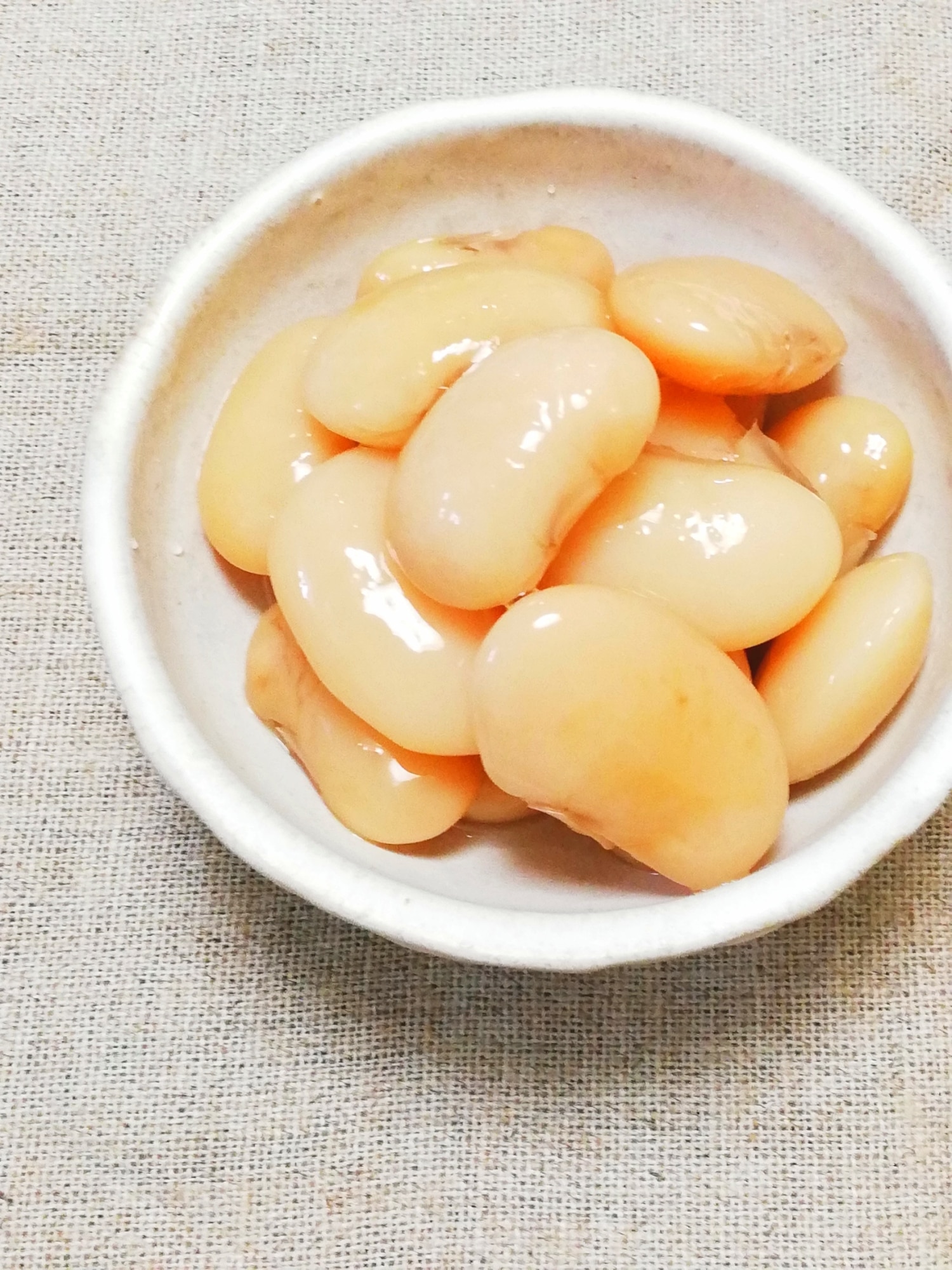 白花豆とクリームチーズのディップカナッペ