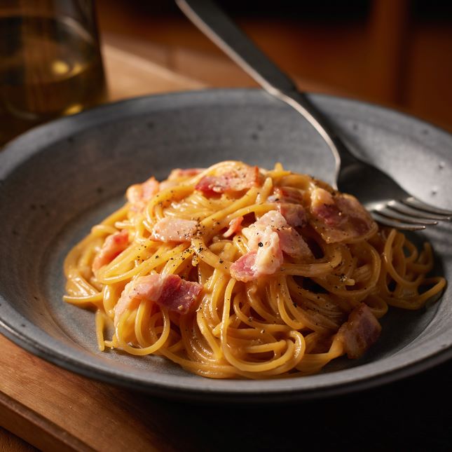 卵とチーズだけで本格カルボナーラ☆超簡単