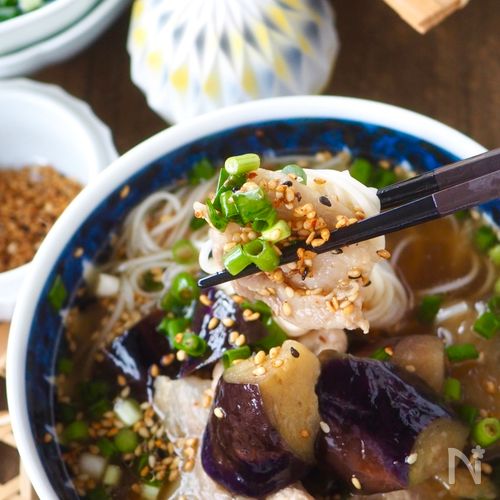 カルボナーラ風つけそうめん