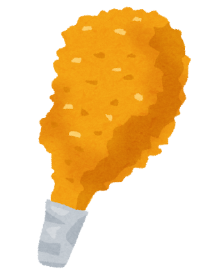 フライドチキンイラスト・フリー素材なら「シンテリ」