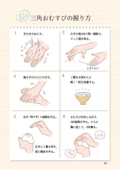 イラストみたいにきれい！三角おにぎりを握るコツ 管理栄養士監修トモニテ