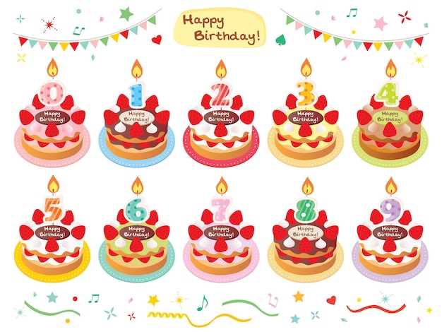 簡単イラストで描くかわいいホールケーキイラスト・フリー素材なら「シンテリ」