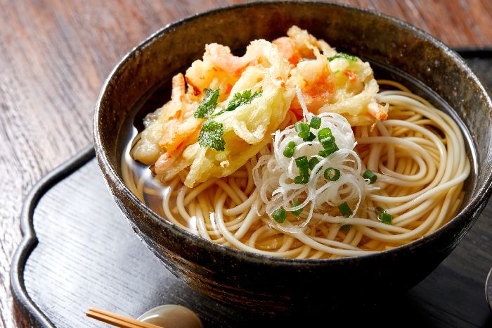 甘こうじで作る関西風肉うどん