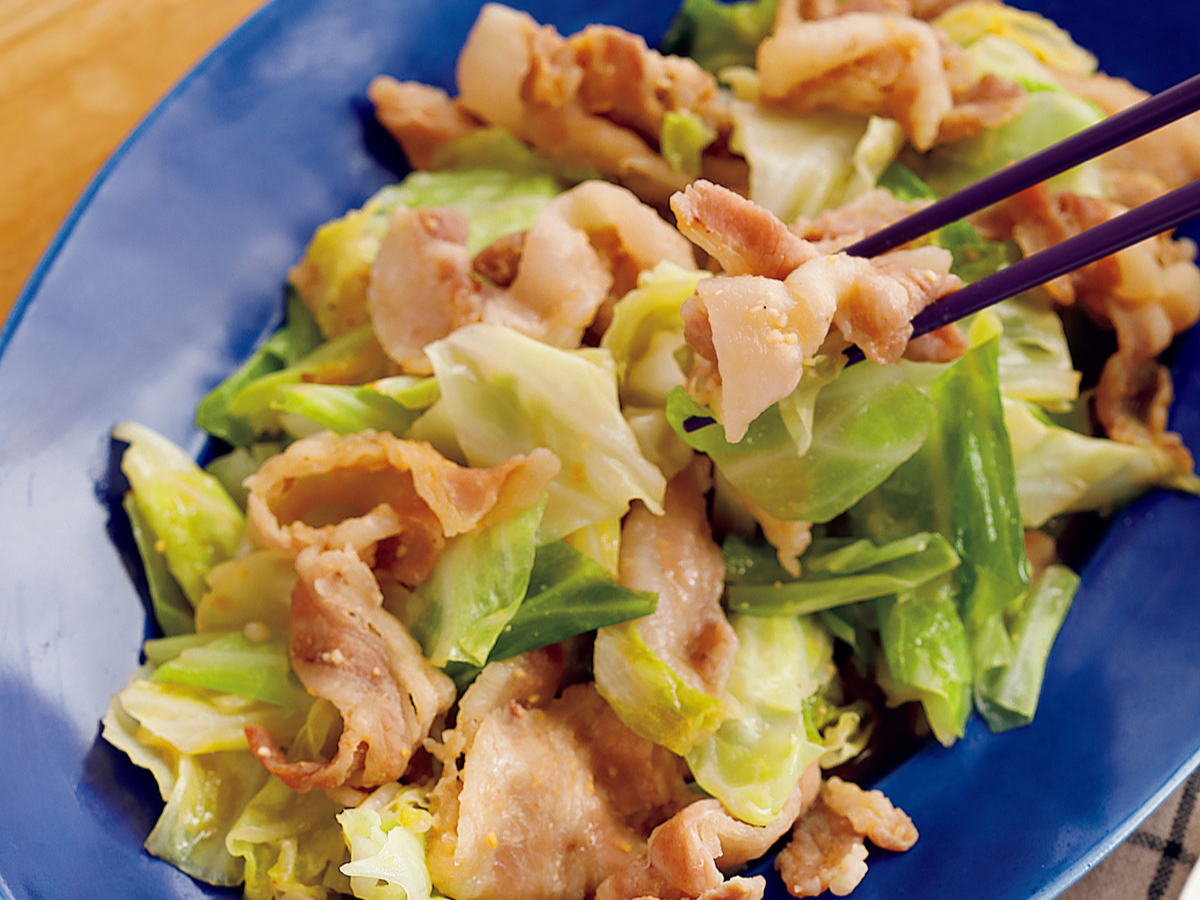 炒めて乗せるだけ簡単!回鍋肉 ホイコーロー 丼