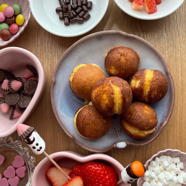 ピザ風米粉パン