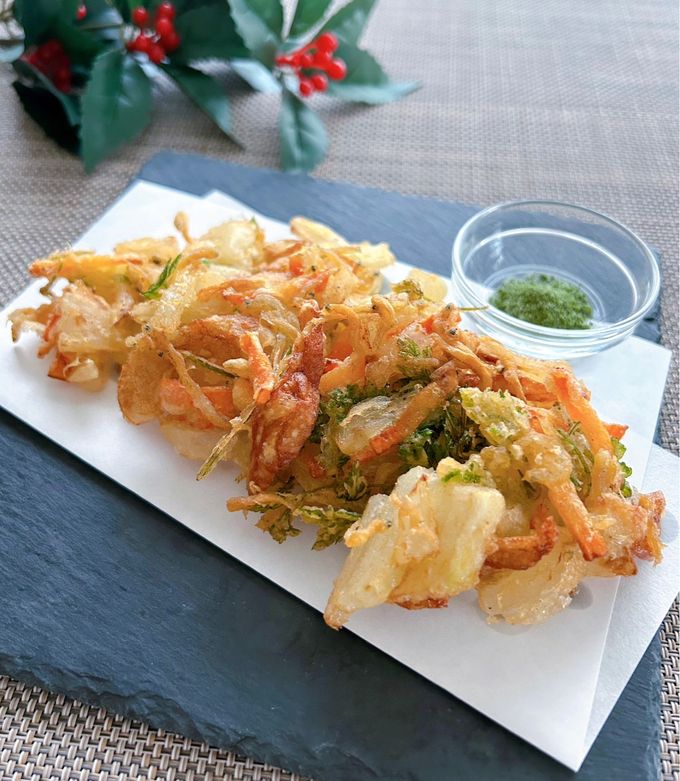 余り物野菜で簡単クッキング！サクッと美味しいかき揚げレシピGINGER