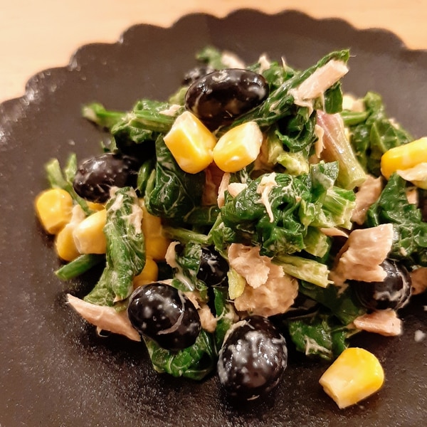 簡単！めちゃうま！ほうれん草ツナ塩昆布♪ by こででクックパッド簡単おいしいみんなのレシピが392万品