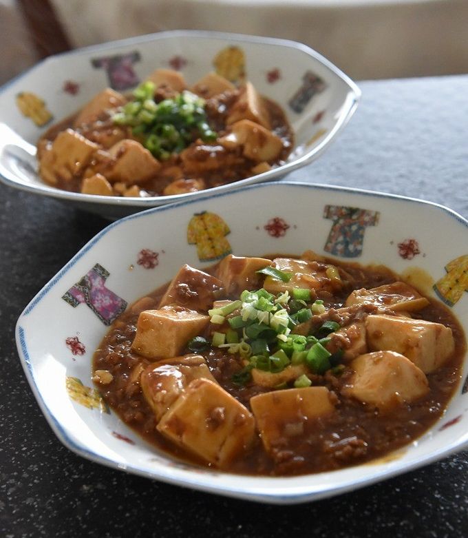 レンジで作る！ 簡単麻婆豆腐