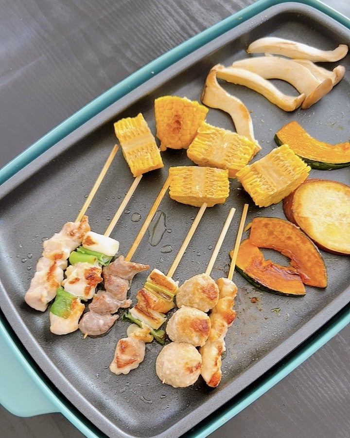 ホットプレートで焼く焼き鳥はおいしい？夏のお祭り気分でおうち焼き鳥パーティ赤の他人のママ友-じママのぼやき