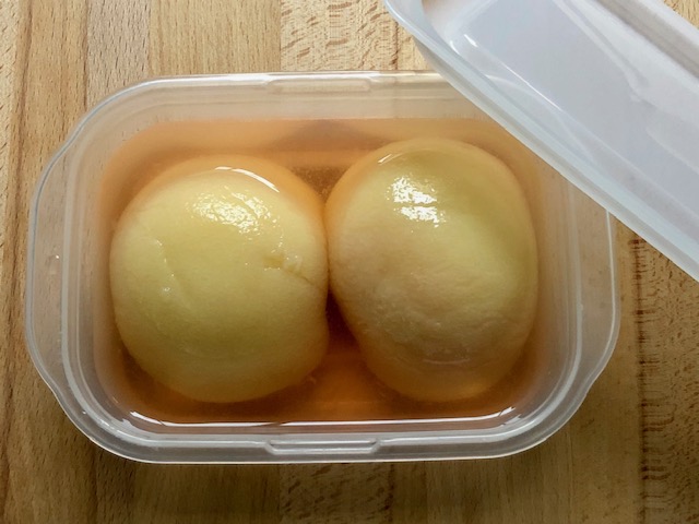 桃のコンポート - いちずに、かじつ。やまがたフルーツ150周年記念ポータルサイト