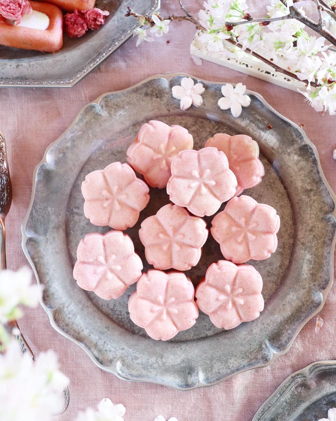お花見しながら味わいたい♡「桜」の手作りスイーツレシピ集めましたキナリノ