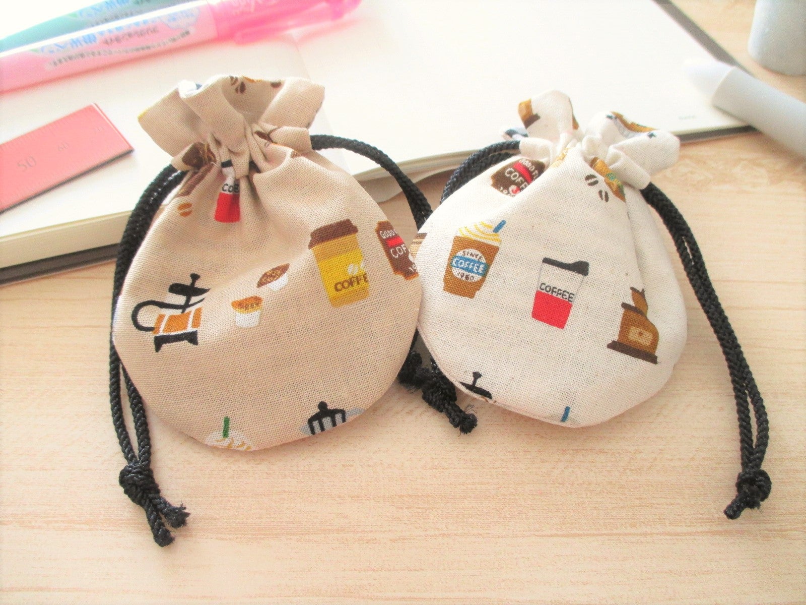 てのひらサイズ ちょこんと可愛い、ちびちび巾着の作り方nunocoto