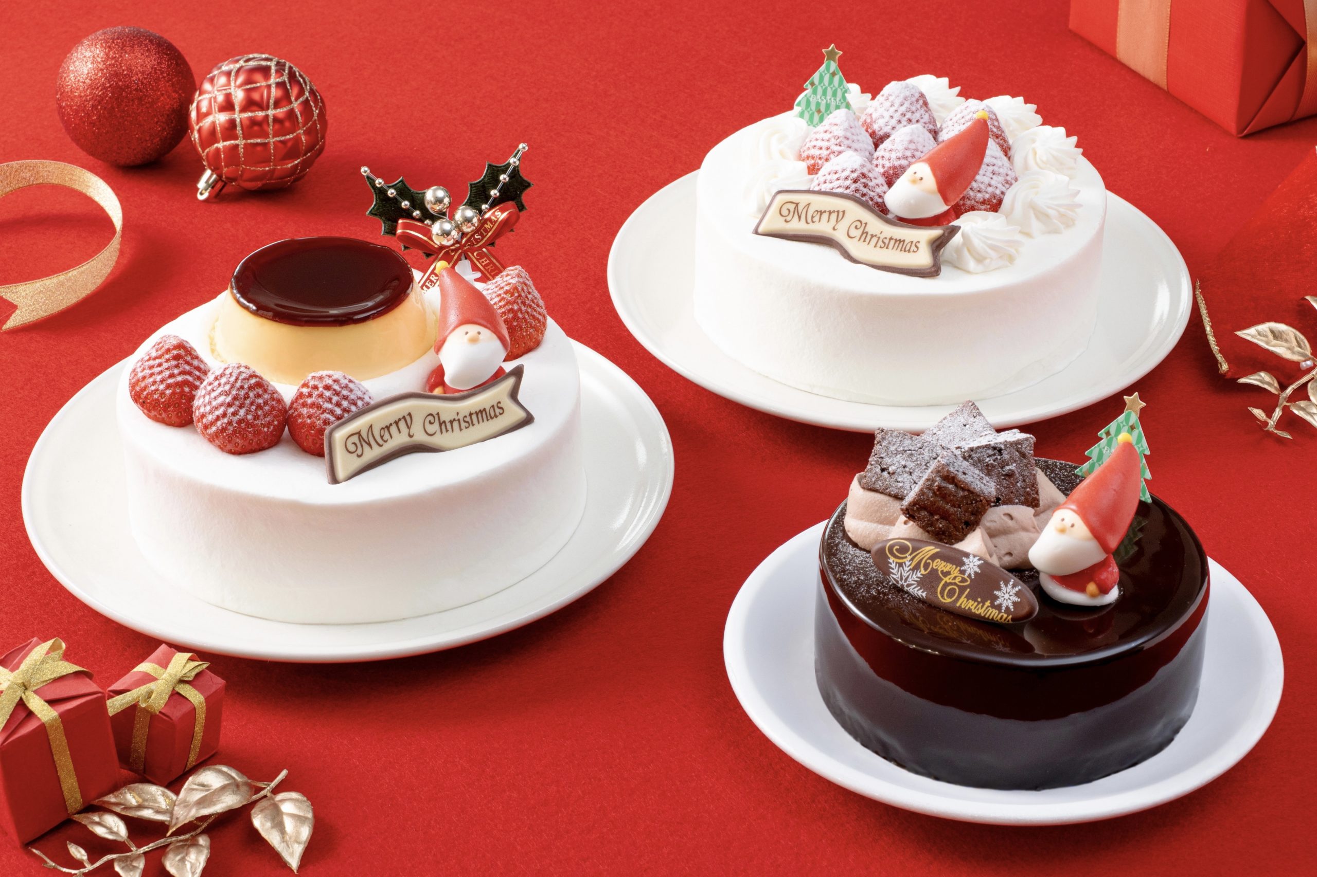 PASTEL Santa is Coming！～ クリスマスケーキ全4品を10月15日より予約受付開始🍮🎄なめらかプリンのパステルPastel 公式サイト