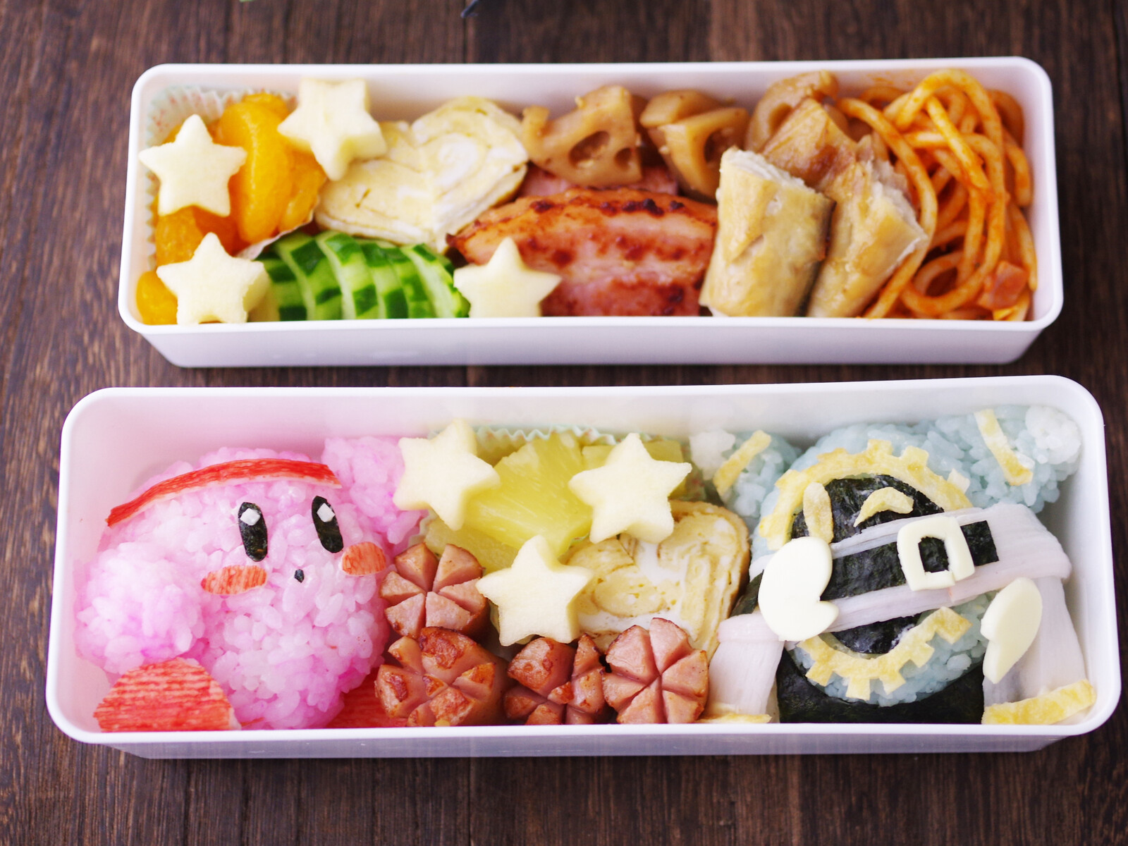 可愛い星のカービィ弁当の作り方🍙