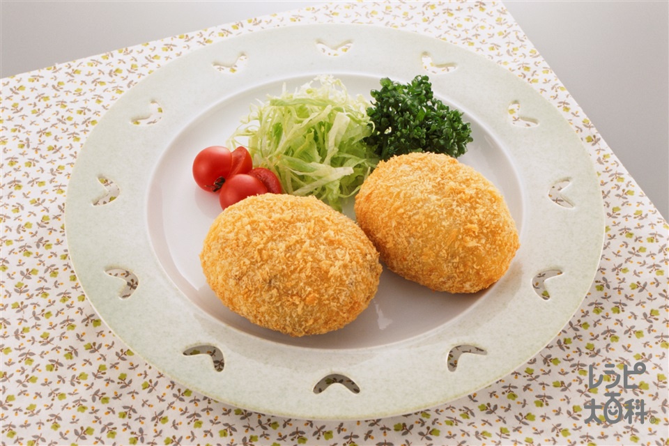 もちもちポテトコロッケ 外はサクサク！中はもっちり食感のコロッケの作り方Eiji 料理ノート