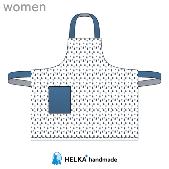 無料型紙あり エプロンの作り方ヘルカハンドメイド