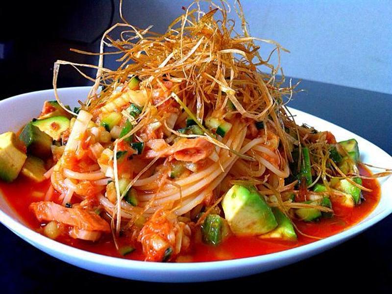 アボカドとツナのあえサラダ