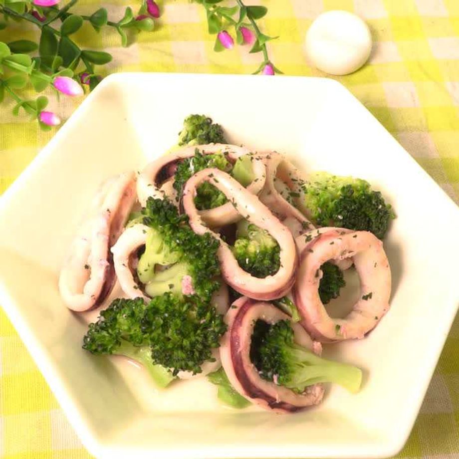 イカとピーマンの中華風炒め