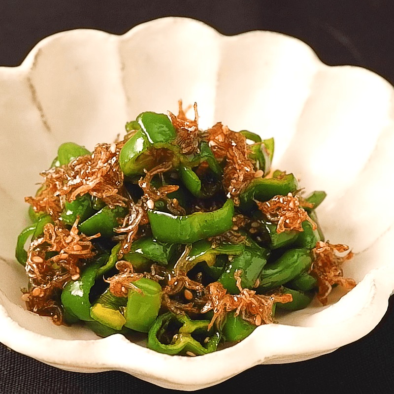 野菜ひとつ ピーマンのおかか和え