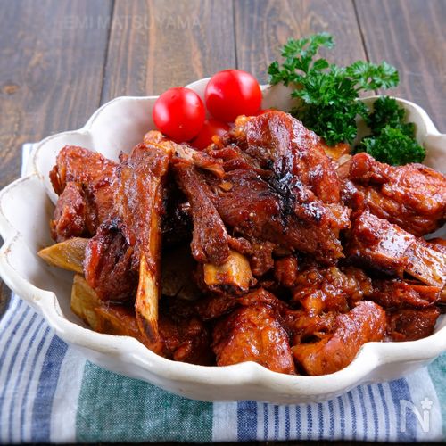 圧力鍋で簡単やわらかスペアリブ by be*beクックパッド簡単おいしいみんなのレシピが392万品