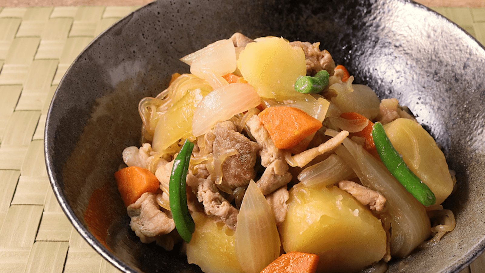 玉ねぎのくし切り