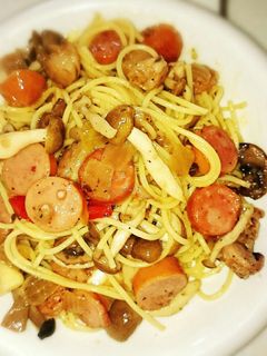 コストコのシーフードアヒージョで シーフードパスタはいからさんのブログ